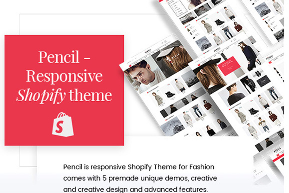 Pencil Shopify Theme, a Shopify Template by junoshopify (Photo 2 of 5)