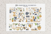 Abstract Kitchen vector clipart, a Decorative Illustration by ArtPavo (Thumbnail 6 of 13)