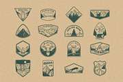 16 WILD NATURE BADGES COLLECTION, an Animal Illustration by Trape Graphic Studio (Thumbnail 3 of 6)