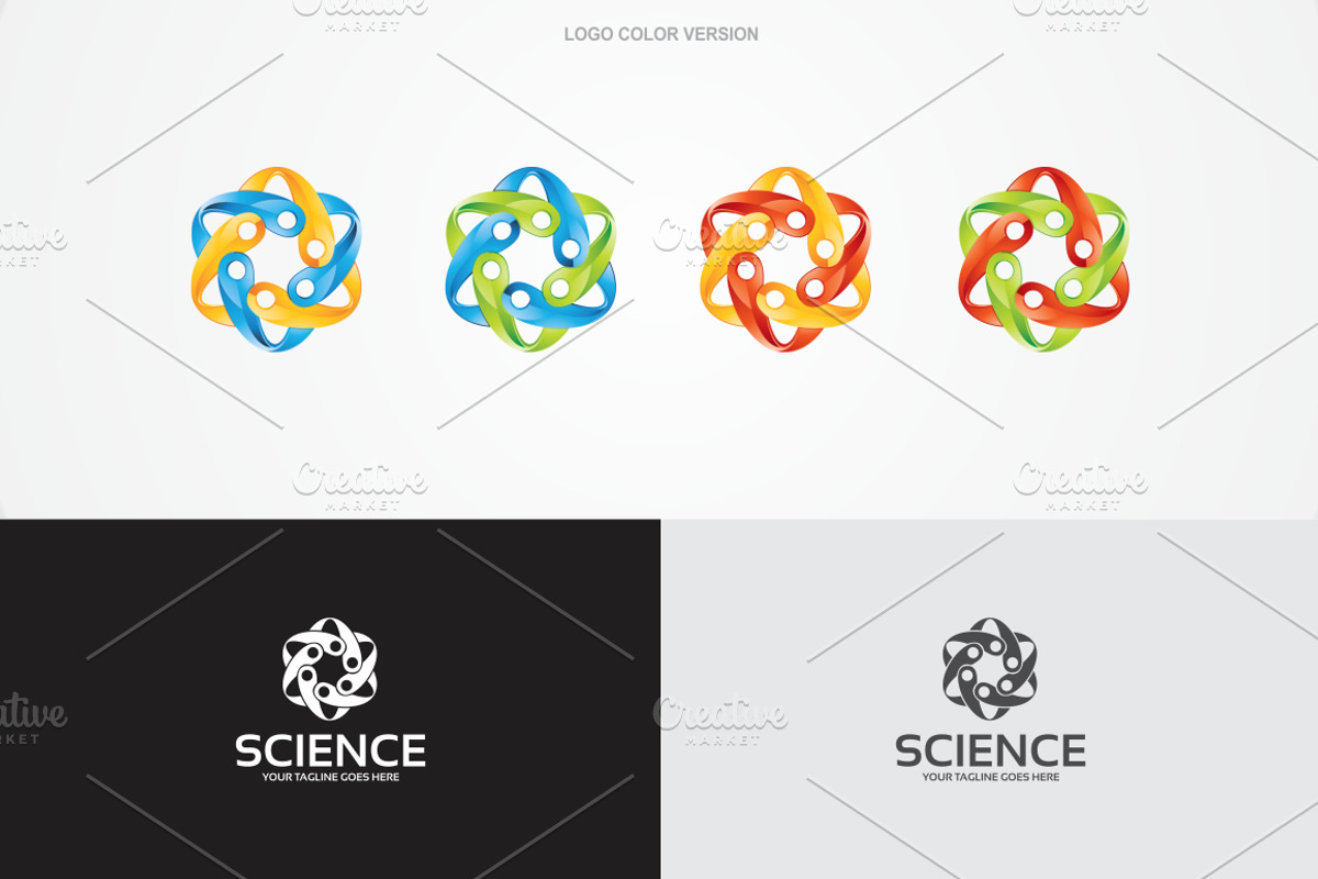Science - Logo Template, a Branding & Logo Template by Alfam17 (Photo 4 of 4)