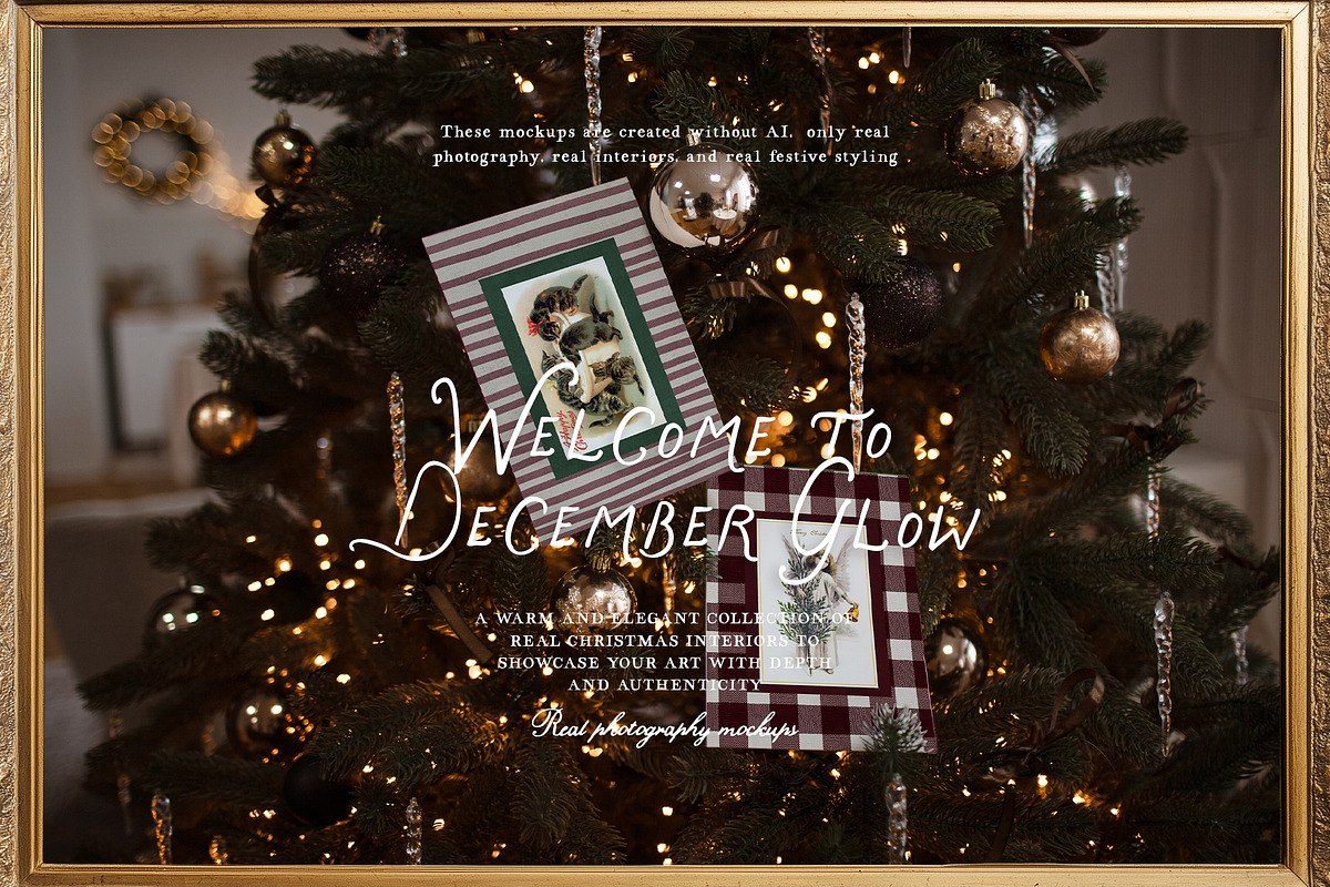 December Glow 150 Christmas Mockups, a Household Mockup by The Bambi Collective (Photo 2 of 17)