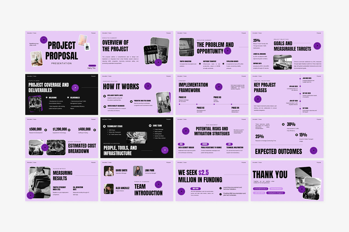 Project Proposal Powerpoint Template, a Presentation Template by Eklip Studio (Photo 6 of 6)