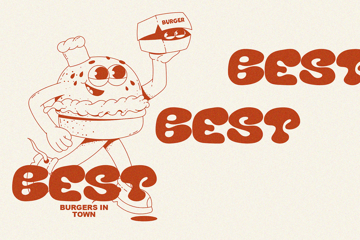 Vintage Retro Font Duo - Vintous, a Sans Serif Font by CreativeFolks (Photo 4 of 18)
