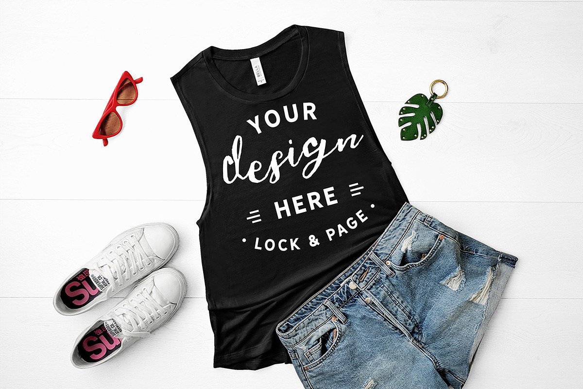 Bella Canvas T-Shirt Mockup Bundle, a Shirt Mockup by lock and page (Photo 58 of 85)