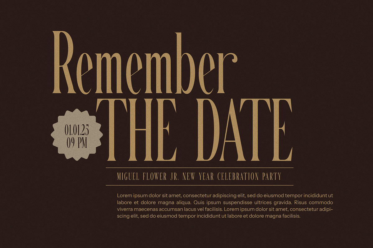 Malltis Stylish Serif Font, a Serif Font by Perfectype (Photo 2 of 8)
