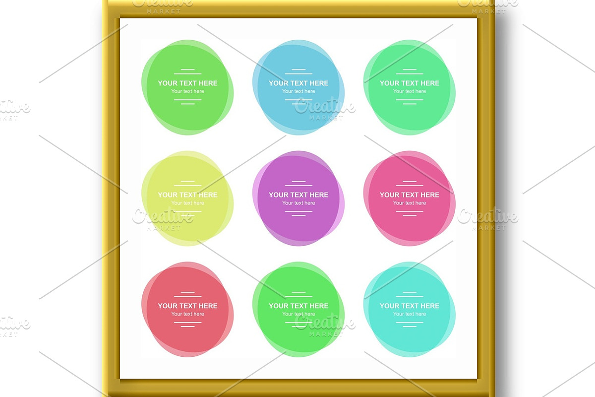 Set of Vector Colorful Banners, a Background Graphic by FineArtStudio (Photo 3 of 3)