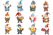 Gnome Rosh Hashanah Clipart, an Illustration by Design Market (Thumbnail 3 of 3)