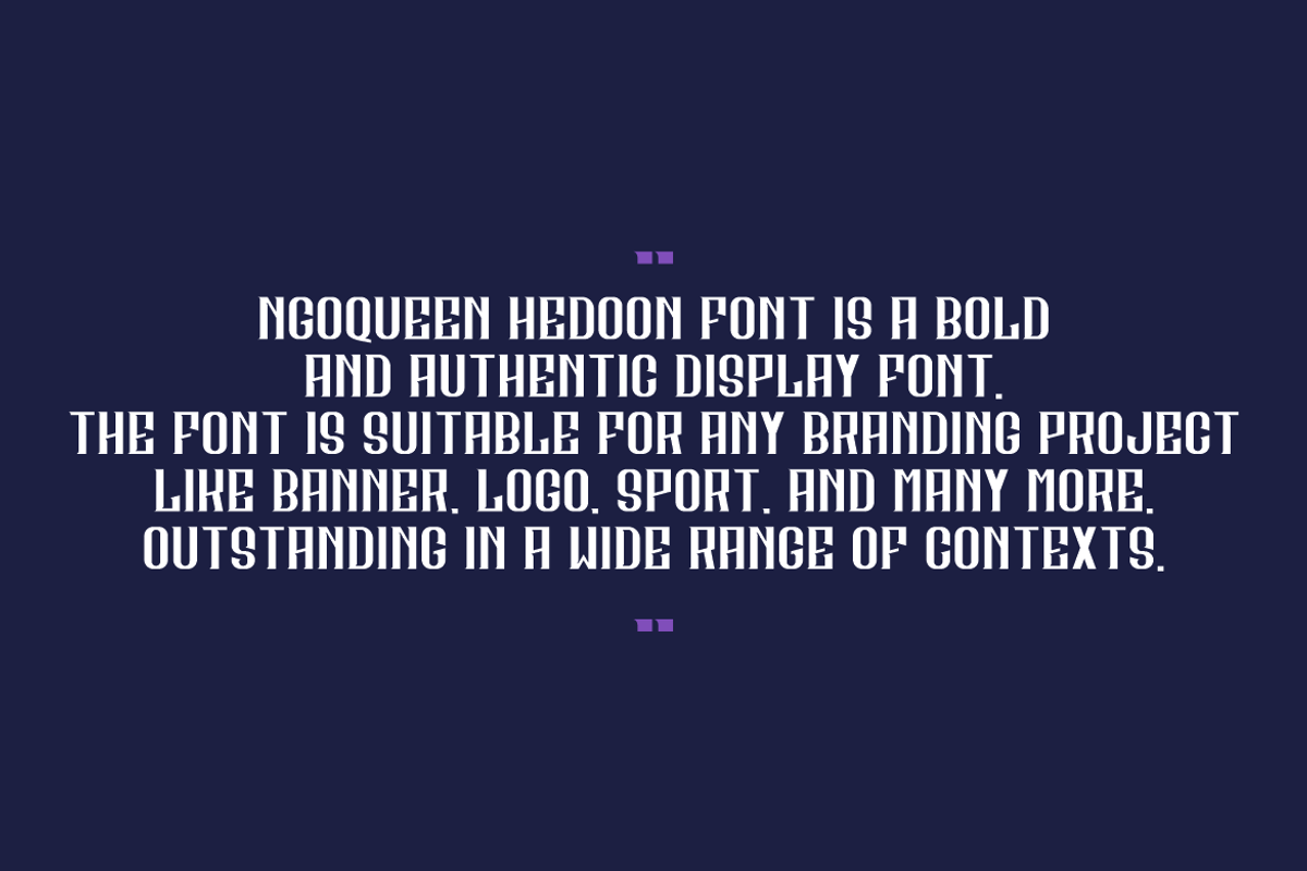 Ngoqueen Hedoon, a Serif Font by QR Design Studio (Photo 4 of 9)