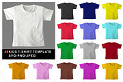 Kids T shirt Mockup / Template PNG, a Shirt Mockup by D2PUTRI (Thumbnail 1 of 2)