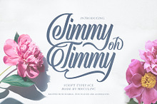 Jimmy Oh Timmy - Script Font