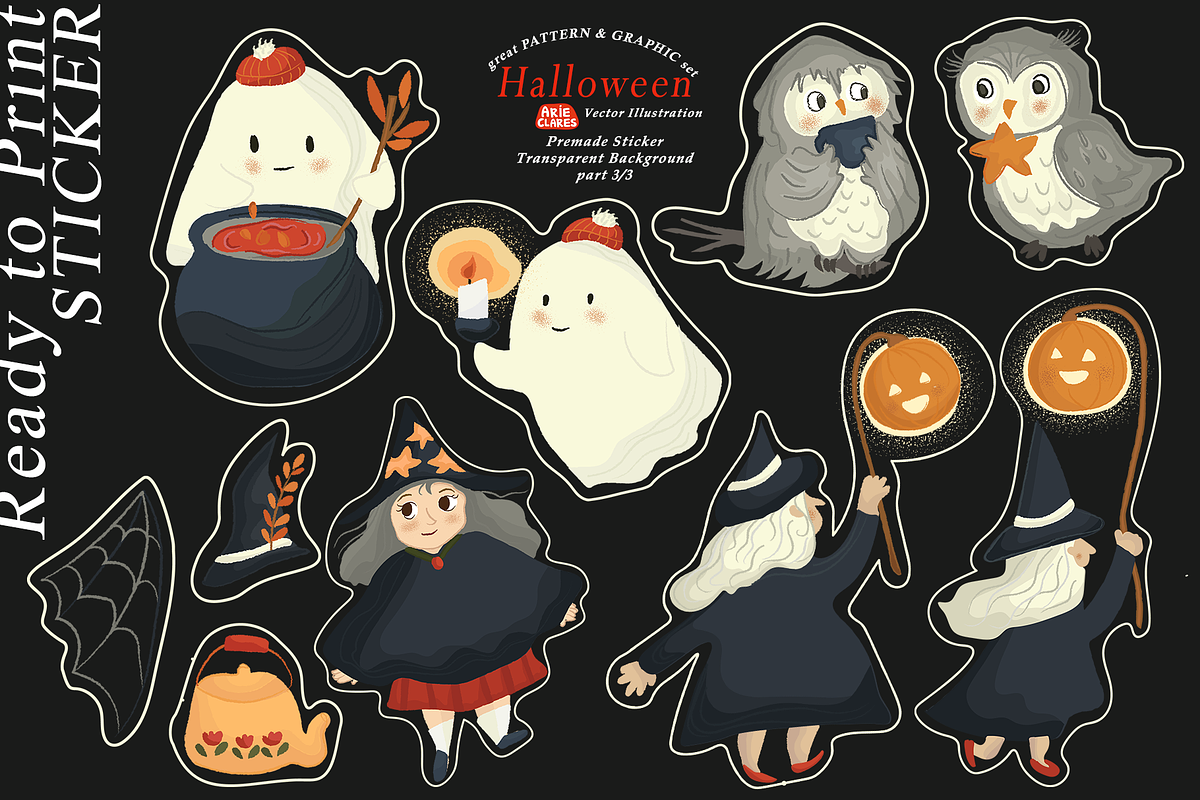 Halloween, an Illustration by Arie Clares (Photo 12 of 14)