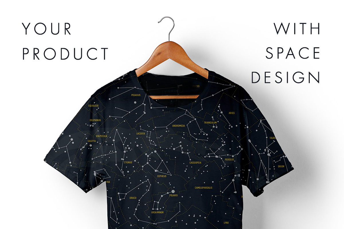 Night Sky with Constellations, an Object Graphic by DOBROGRAPH (Photo 3 of 6)