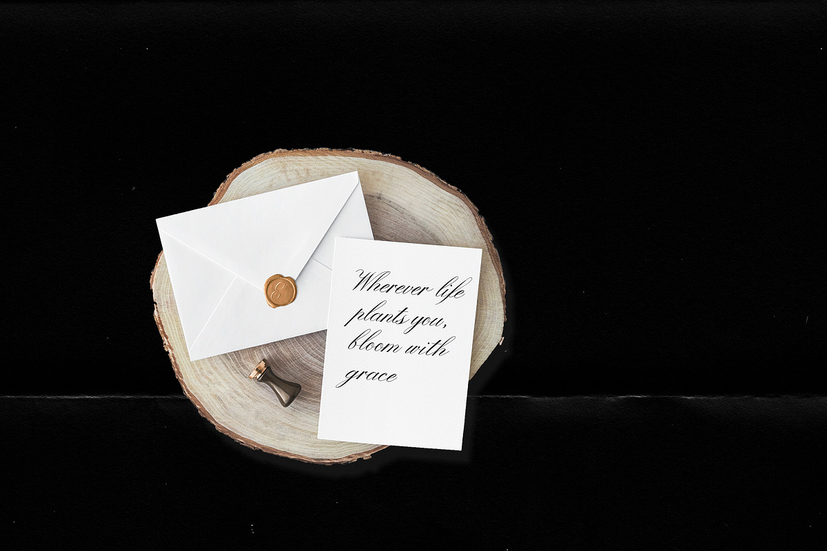 Winterskol Script Font preview 8