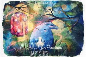 Baby Steps: Procreate Watercolor Set