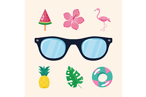 Seven Summer Icons