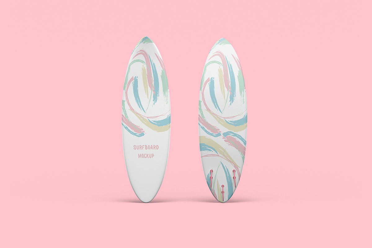 Surfboard Mockup Set, a Product Mockup by zuhraabdullah (Photo 6 of 8)