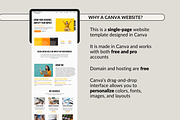 Social Media Manager Website Canva, a Landing Page Template by Preset Pixels (Thumbnail 3 of 10)