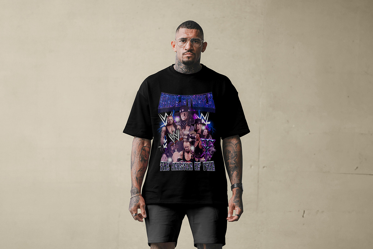 Bootleg Vintage Undertaker T-Shirt, an Object Graphic by Cmd Project (Photo 8 of 10)