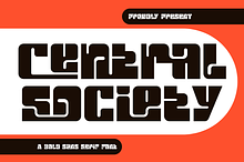 Central Society - Playful Font