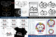 Wedding SVG Bundle, Wedding Sign SVG, an Object Graphic by D2PUTRI (Thumbnail 2 of 31)
