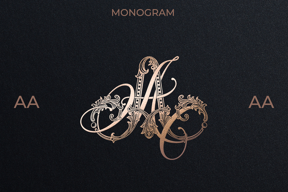 AA Wedding Monogram Logo, a Branding & Logo Template by LogoAV (Photo 1 of 11)