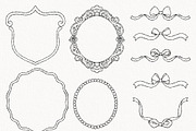 Coquette Easter Outline Bundle, a Seasonal Illustration by TitaLivingArt (Thumbnail 4 of 10)