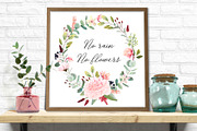 Watercolor peony and eucalyptus, a Decorative Illustration by marie dricot (Thumbnail 7 of 11)