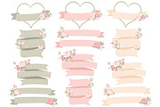 Soft Pink Floral Heart Wreath Vector, an Illustration by Amanda Ilkov (Thumbnail 4 of 5)