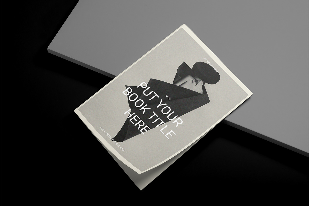 Book Title Layout Design Template preview 2