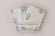 Bloom | Burnt Florals Watercolor, an Invitation Template by slowlivecreate (Thumbnail 1 of 7)