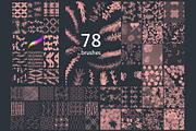78 Brush-pattern-flow PROCREATE, a Brush Add-On by Pachel (Thumbnail 11 of 13)