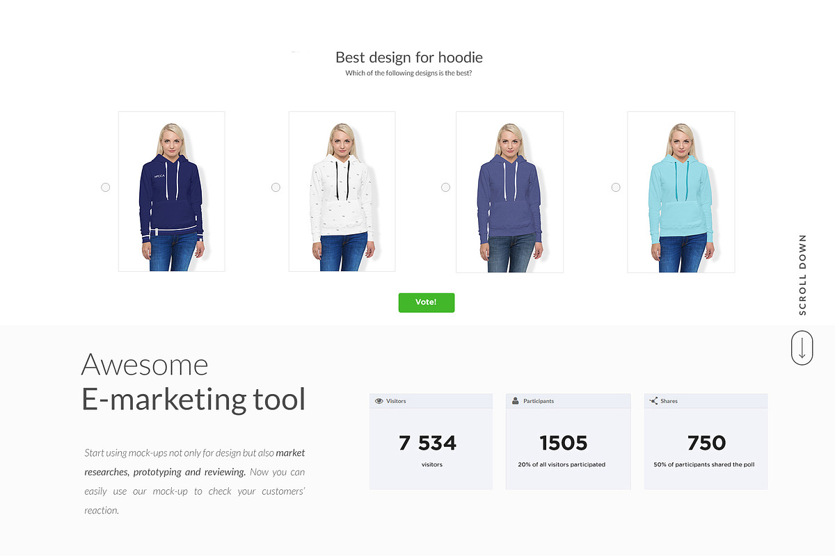 Women Hoodie Mock-ups Set FREE DEMO, a Books & Magazine Mockup by Apparel_Mockups (Photo 20 of 28)