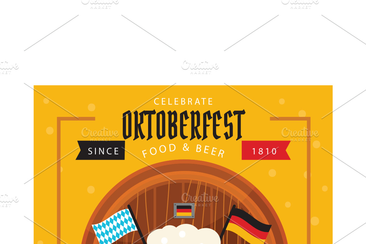 Oktoberfest Beer Illustration, a Food Illustration by MISS CHATZ (Photo 3 of 3)