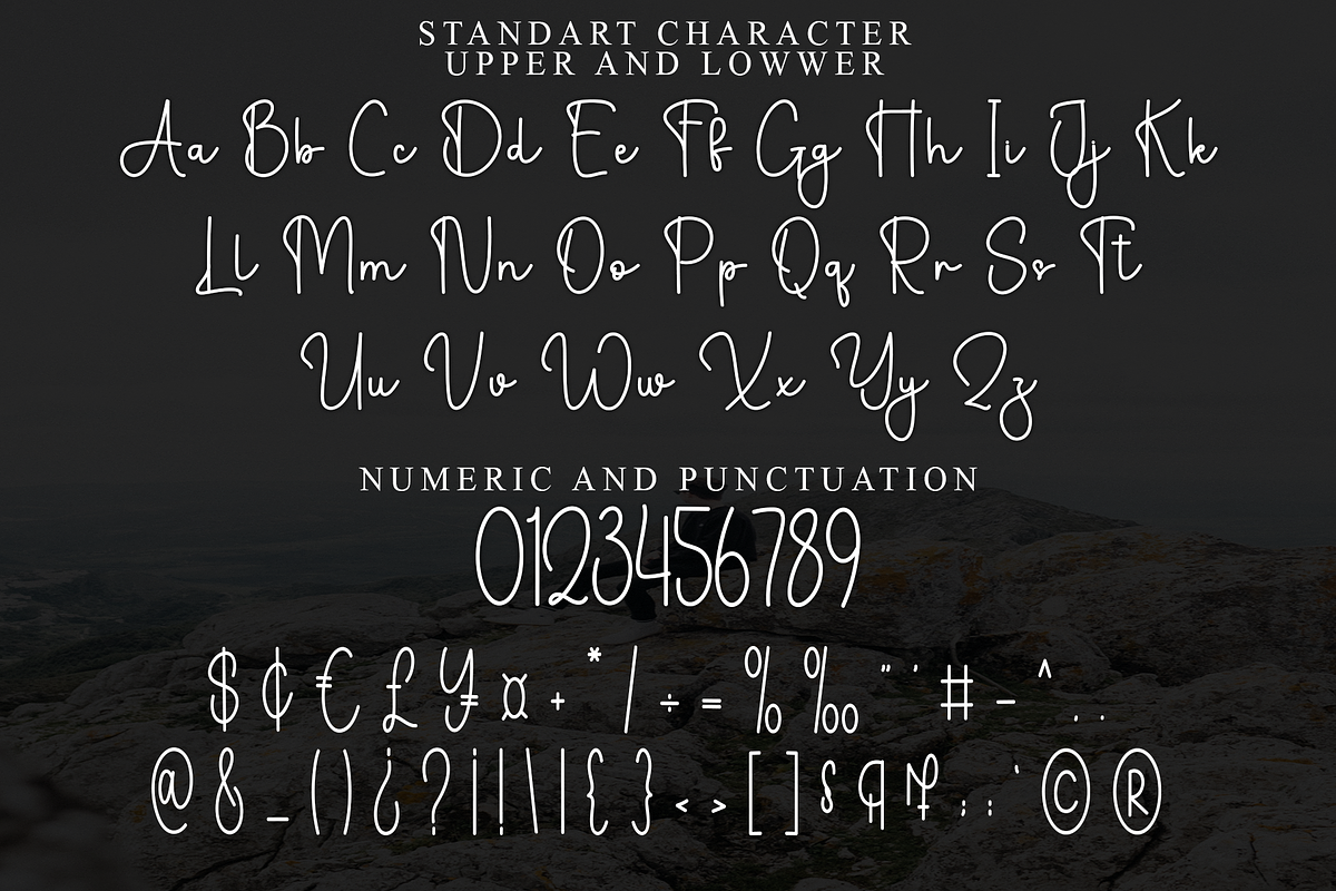 Angelie Signature, a Font by FreshTypeINK (Photo 8 of 8)