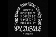 Plague Blackletter Font, a Blackletter Font by Tom Gordon Design (Thumbnail 4 of 4)