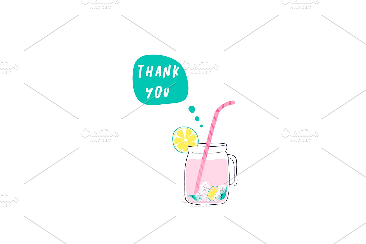 Hand drawn lemonade, a Food Illustration by Black_sun (Photo 3 of 3)
