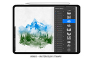 120 Tree Brushes For Procreate, a Brushes & More by Torus1 (Thumbnail 5 of 7)