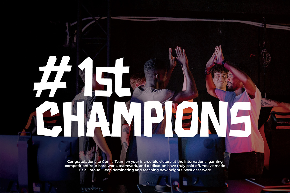 Garata – Dynamic Sport Display Font, a Sans Serif Font by Lettermine (Photo 7 of 10)