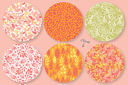 9 Elegant Fall Patterns Autumn, a Pattern Graphic by Oksancia's Surface Design (Thumbnail 2 of 2)