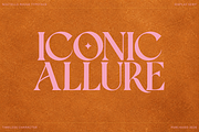 Noctelle Rouge - Display Serif Font, a Serif Font by Creacy Studio (Thumbnail 8 of 10)