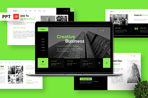Creative Business - Corporate PPT, a Presentation Template by Deepslide Studio