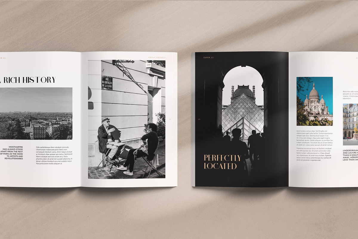 ESPER 11 / Brochure Template, a Brochure Template by Studio Dara (Photo 4 of 15)