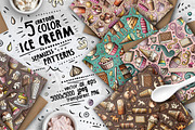 Ice Cream Cartoon Doodle Big Pack, a Decorative Illustration by BALABOLKA (Thumbnail 6 of 11)