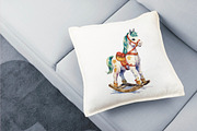 Rocking horse, an Animal Illustration by Volha (Thumbnail 7 of 7)