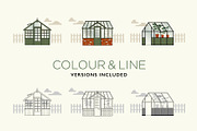 Greenhouse Illustrations, an Illustration by the cabin supply co (Thumbnail 3 of 5)
