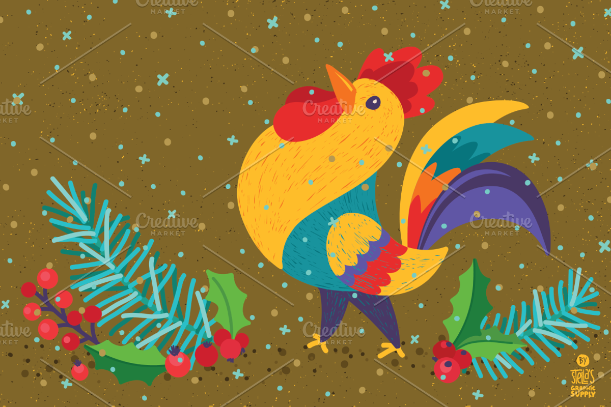 Christmas Illustrations Pack, a Decorative Illustration by Stella's Graphic Supply (Photo 3 of 6)