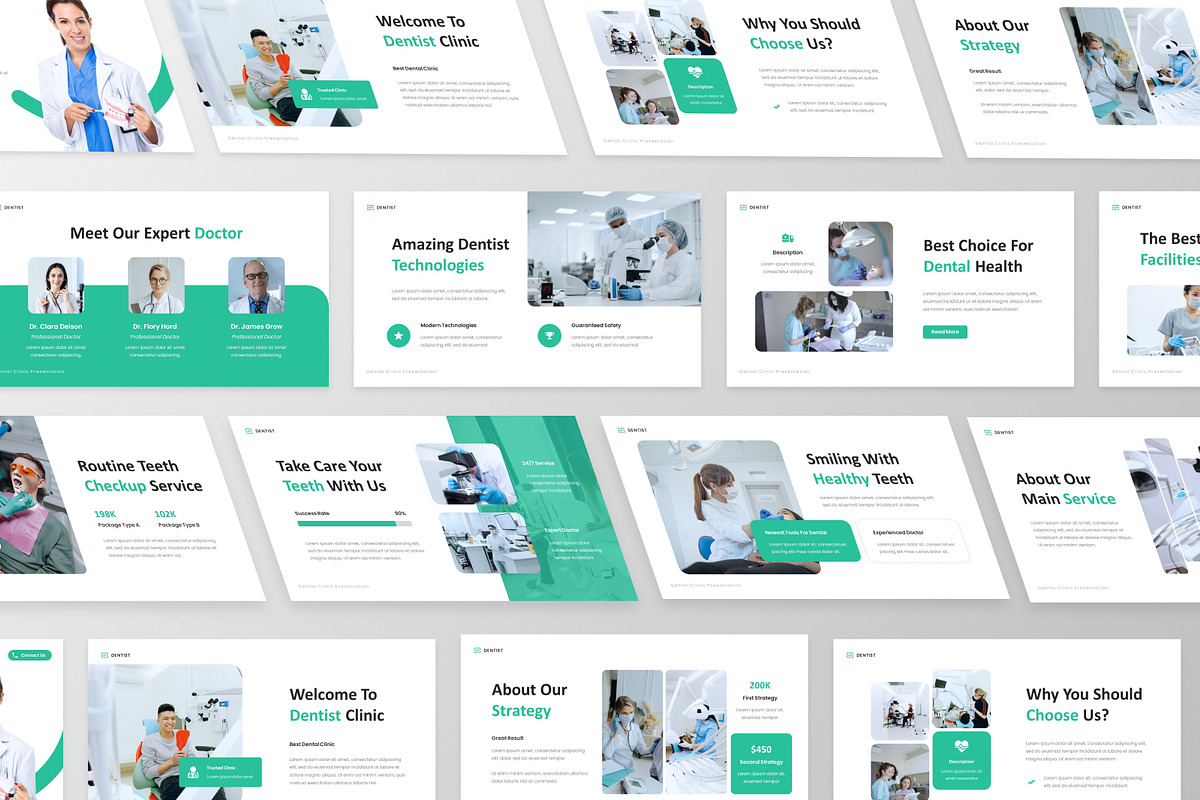 Dentist Google Slide Template, a Presentation Template by MtvtdArt (Photo 6 of 6)