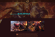 Gamepro - Fantacstic Gamer Site PSD, a Websites & App Template by Knighthemes (Thumbnail 7 of 10)