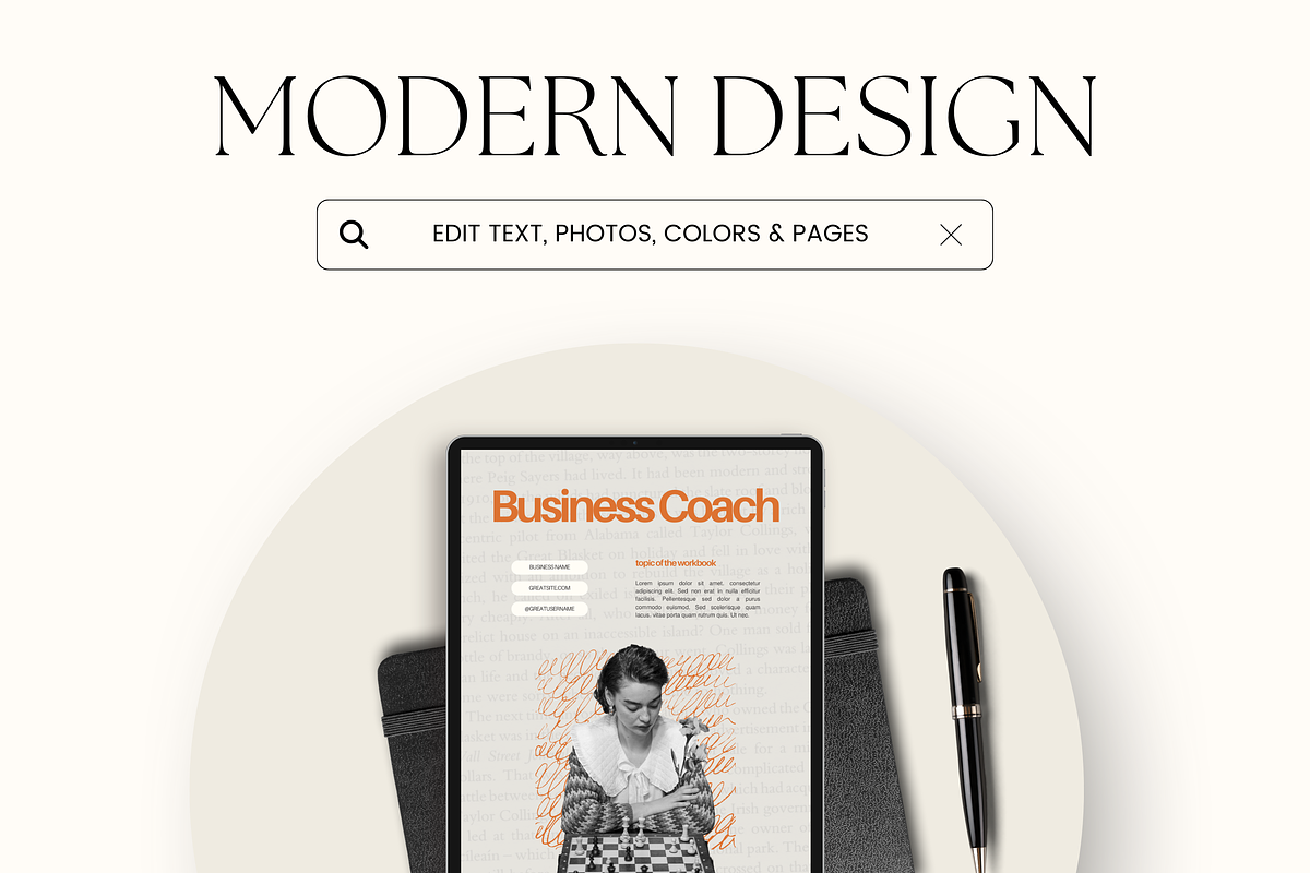 Canva Workbook Template for Coaches, a Magazine Template by Branding Babe Co. (Photo 10 of 10)