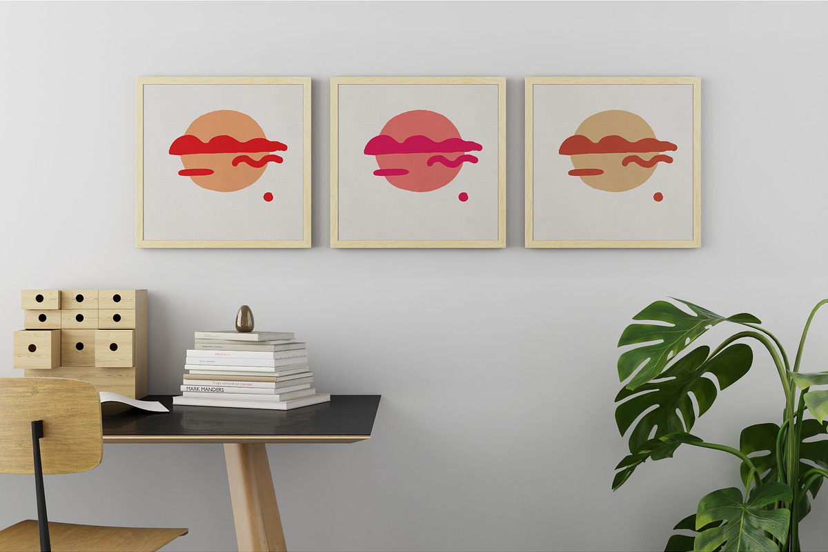 Interior Picture Frame Mockups, a Mockup by Runend (Photo 12 of 13)